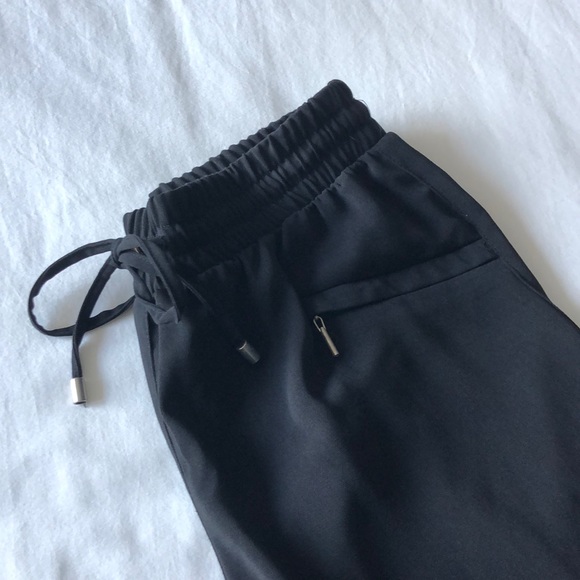 Black harem pants with silver details - Picture 2 of 4